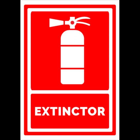 Indicator pentru marcare extinctor